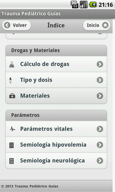   Trauma Pediátrico Guías Gratis– captura de ecrã 