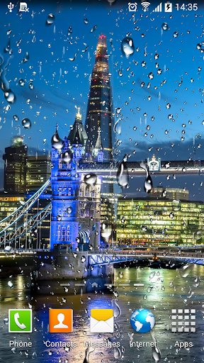 【免費個人化App】Rainy London Live Wallpaper-APP點子