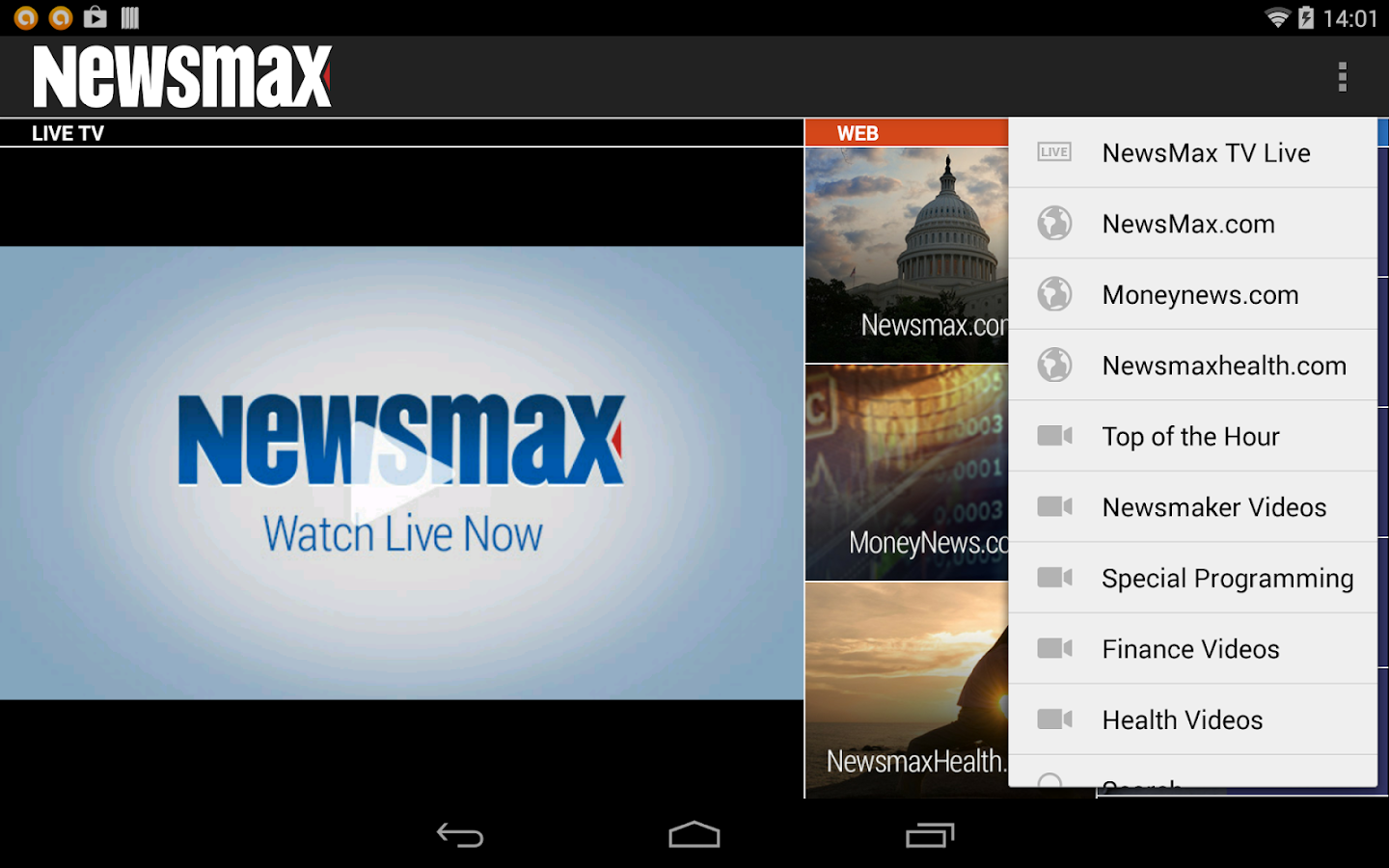 Newsmax TV &  Android Apps on Google Play