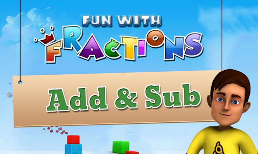 Math Fun Fractions : Add Sub