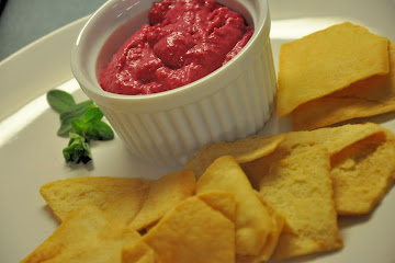 Roasted Beet and Onion Dip