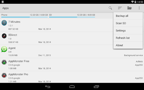 AppMonster Pro Backup Restore - screenshot thumbnail