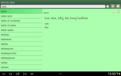【免費書籍App】English Gujarati dictionary-APP點子