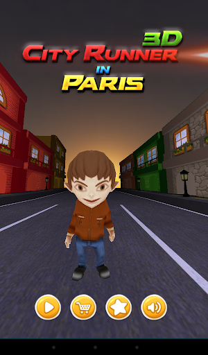 【免費體育競技App】City Run Paris 3D-APP點子