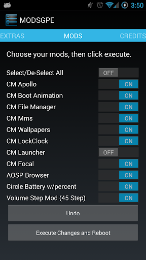 Mods GPE HTC One