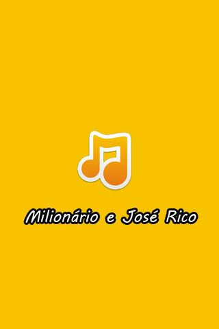 Letras Milionário e José Rico