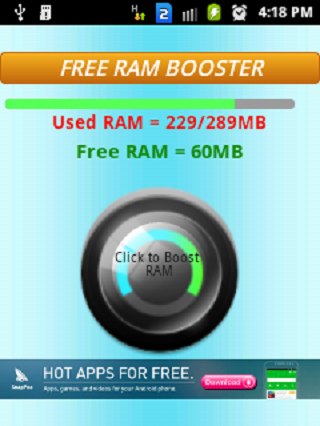 Free RAM Booster