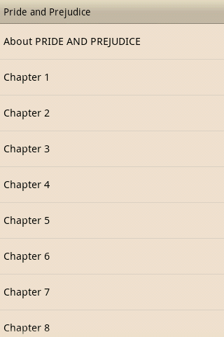 【免費書籍App】Pride and Prejudice-APP點子