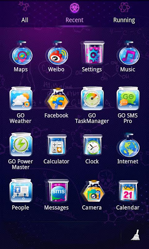 Chemistry GO Launcher EX Theme v1.0 APK