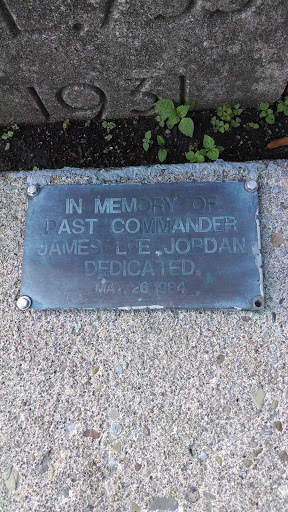 Past Commander James Lee Jordan Memoriam