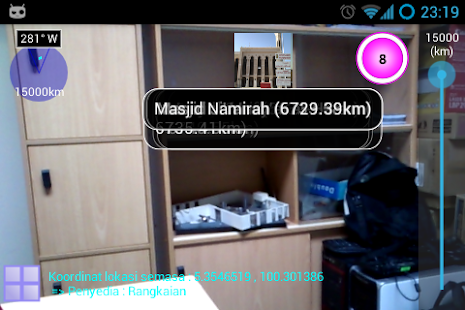 Penjejak Lokasi Makkah AR Screenshots 8