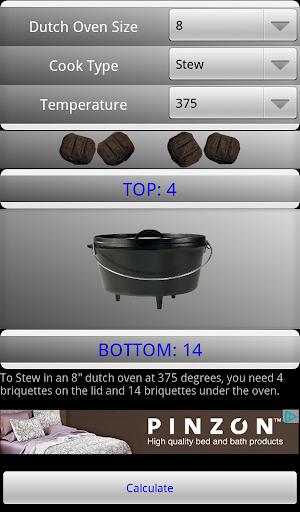 【免費工具App】Dutch Oven Calculator-APP點子