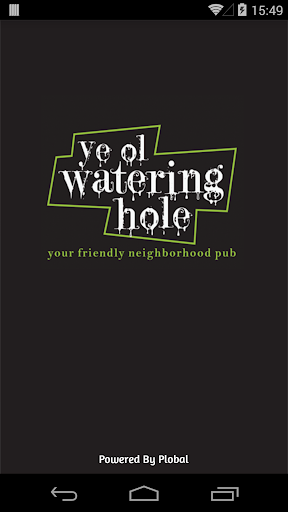 Ye Ol Watering hole