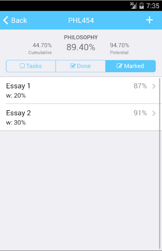 Courses - Grade Tracker