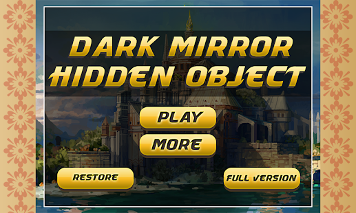 Hidden Objects : Dark Mirror