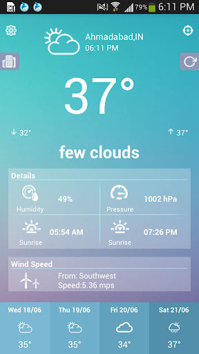 Excel Weather Forecast