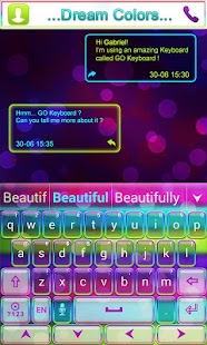 download Dream Colors Go Keyboard Theme free