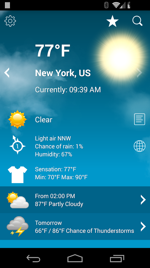    Weather XL PRO- screenshot  