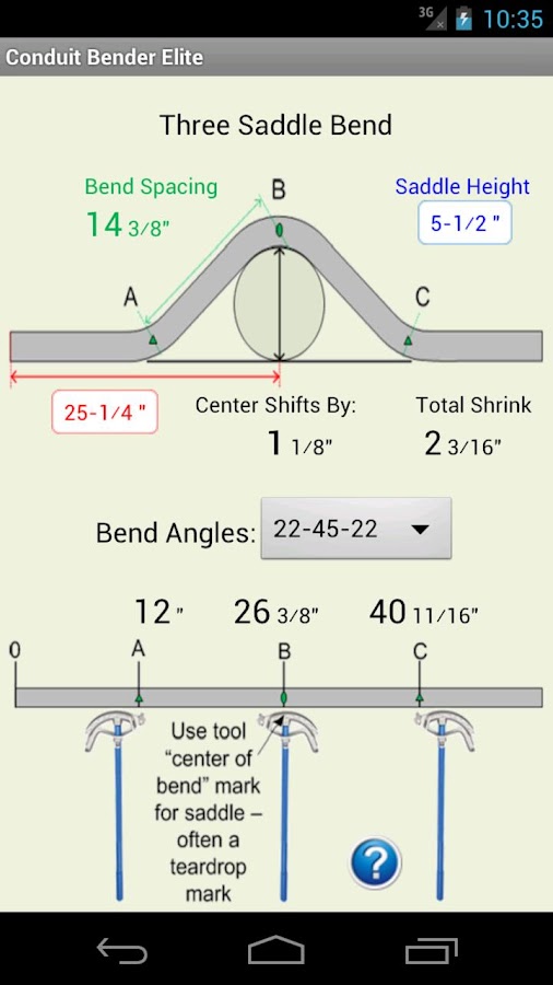 Conduit Bender Elite Calc Android Apps on Google Play