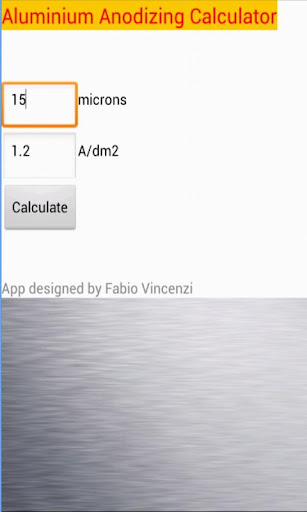 【免費商業App】Aluminium Anodizing Calculator-APP點子