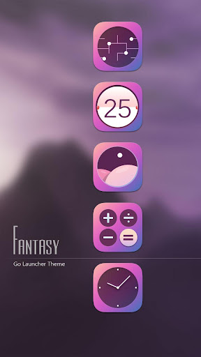 Free Fantasy GO LauncherTheme