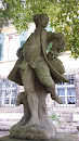 Steinstatue Mann