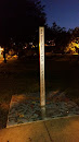 Peace Pole in Triangle Park