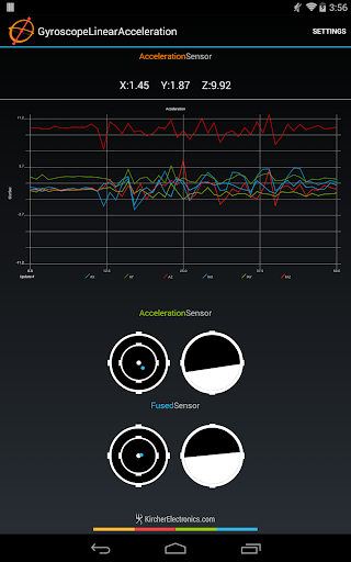 【免費工具App】Gyroscope Linear Acceleration-APP點子