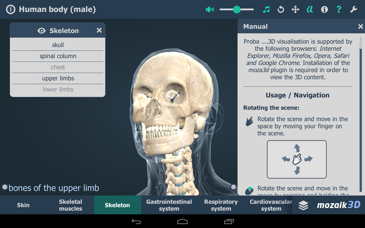 Human body (male) educational VR 3D Android Apps on Google Play