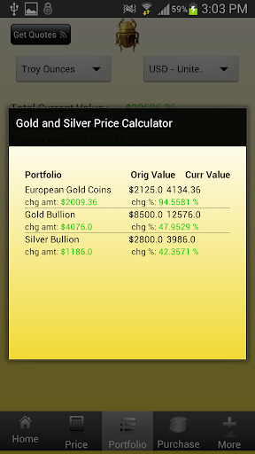 【免費財經App】The Gold Price Calculator-APP點子