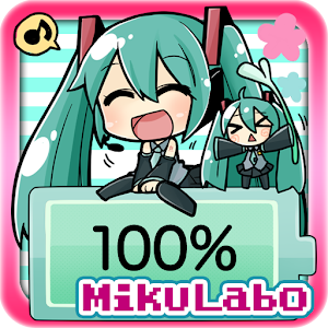 電池残量表示ウィジェット.初音ミク[VOCALOID] logo