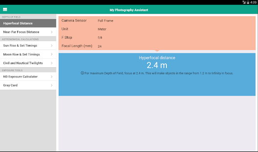 Photographer's Tools Pro Screenshots 7