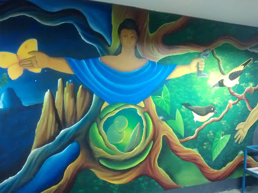 Mural Escuela De Ciencias Biológicas