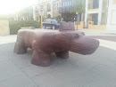 Dog Sculpture.