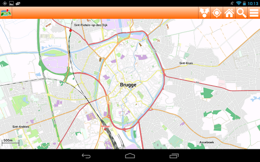 【免費旅遊App】Brugge Offline mappa Map-APP點子