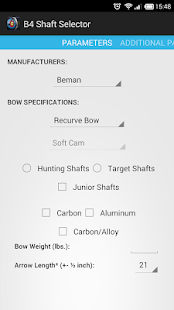Free B4 Shaft Selector APK for PC