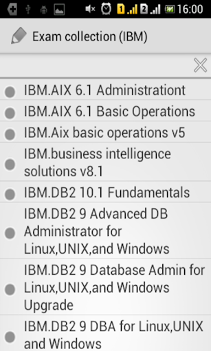 Exam cpllection IBM