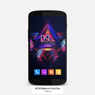How to download UCCW Minimal Clock 1 (White) patch 1.0 apk for bluestacks