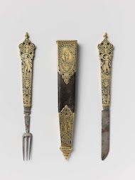 Wedding knife and fork