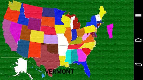 U.S.A Map Puzzle(usa puzzle) Screenshots 4