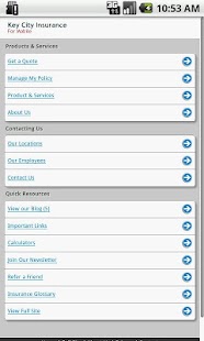 Key City Insurance Screenshots 1
