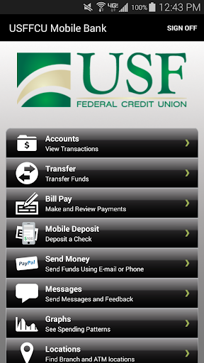 USFFCU Mobile Bank