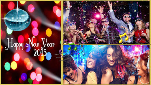 New Year 2015 Photo Frames