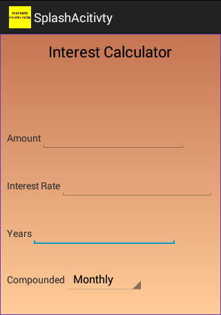 Interest Calculator