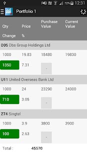 Singapore Stocks Screenshots 5