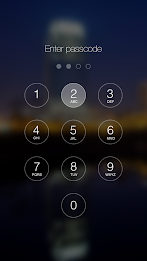 Passcode Keypad Lock Screen poster 8
