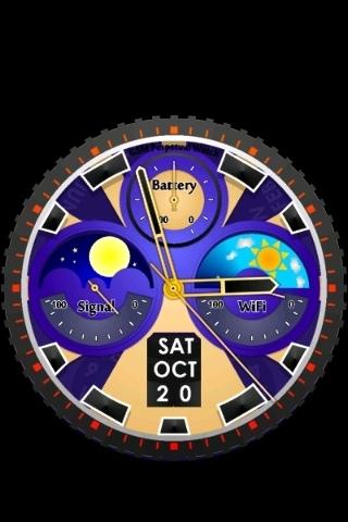 Android application Perpetual Watch Wallpaper 3 screenshort