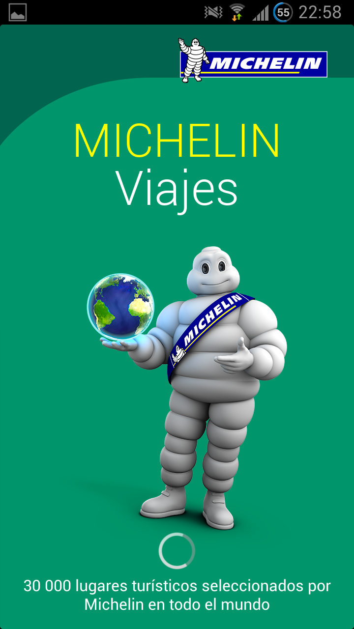 Android application Michelin Travel screenshort