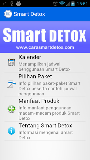 Smart Detox Calendar