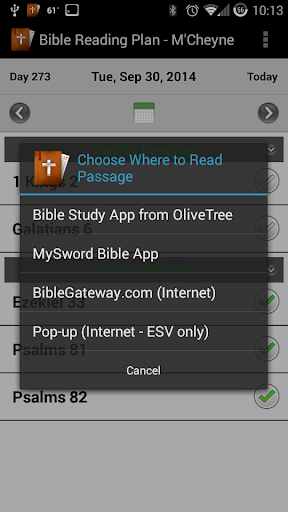 【免費書籍App】Bible Reading Plan - M'Cheyne-APP點子